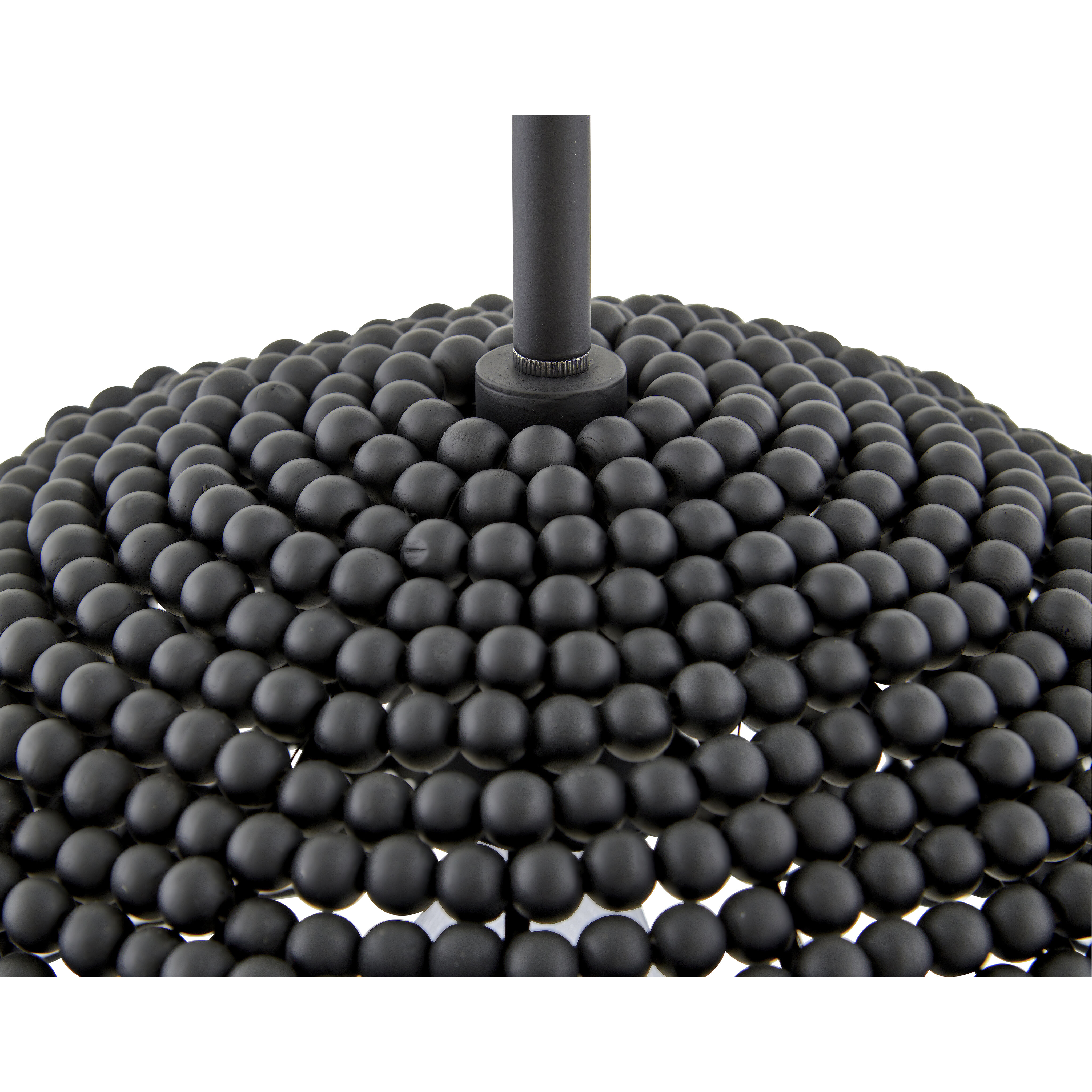 Dalia 1 Light 20 inch Black Pendant Ceiling Light, Pendant