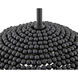 Dalia 1 Light 20 inch Black Pendant Ceiling Light, Pendant