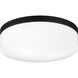Xenon LED 11 inch Black Flush Mount Ceiling Light
