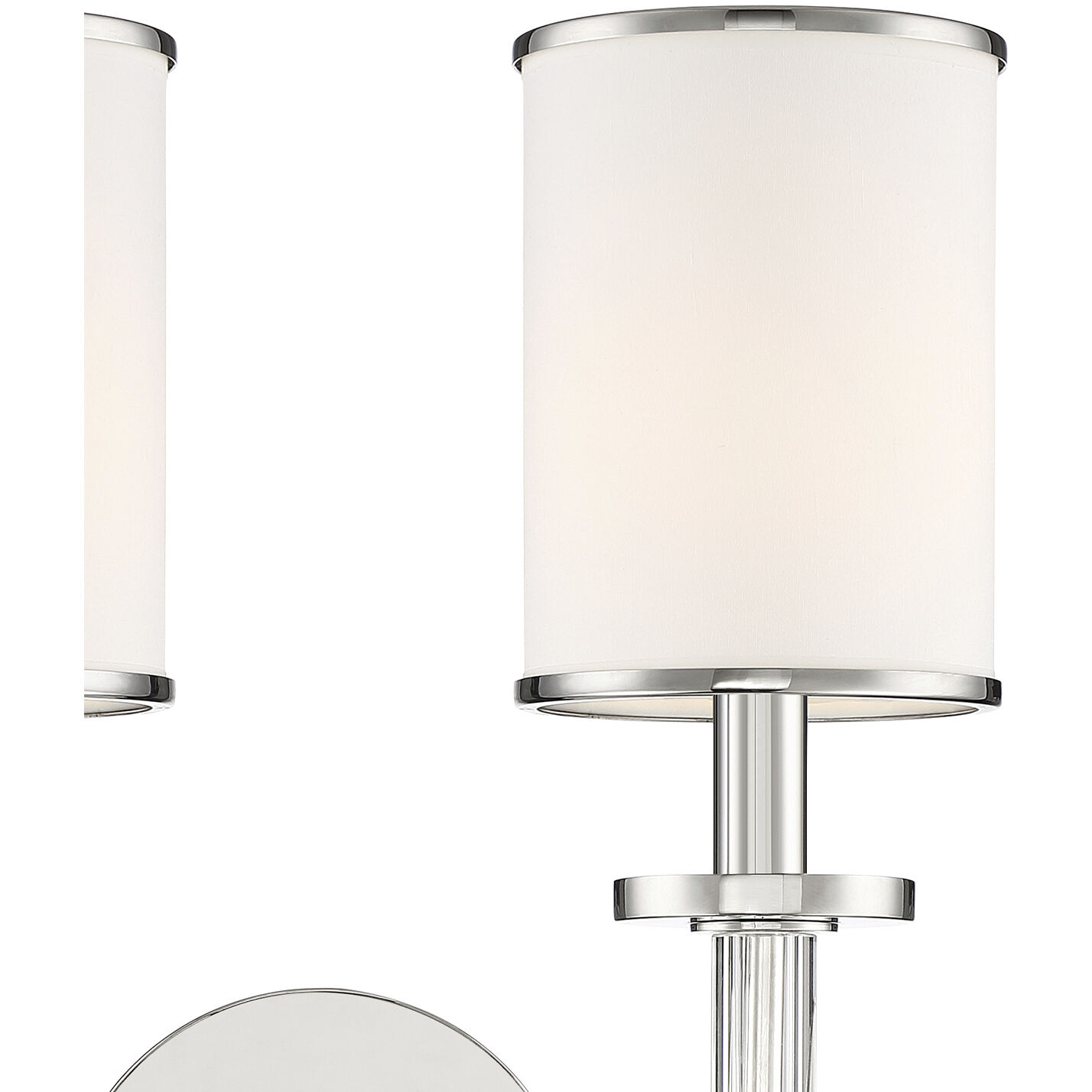 Hatfield Bath Wall Light in Polished Nickel
