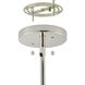 Florian 8 Light 36 inch Polished Nickel and Clear Chandelier Ceiling Light