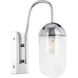 Kace 1 Light 4.8 inch Chrome Wall sconce Wall Light