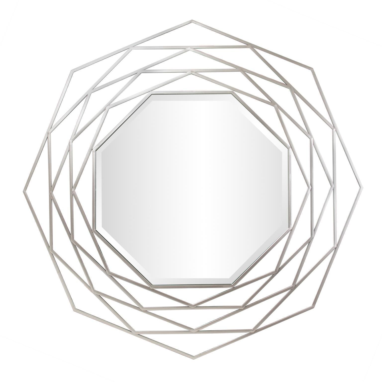 Alasia 43.5 X 43.5 inch Champagne Mirror