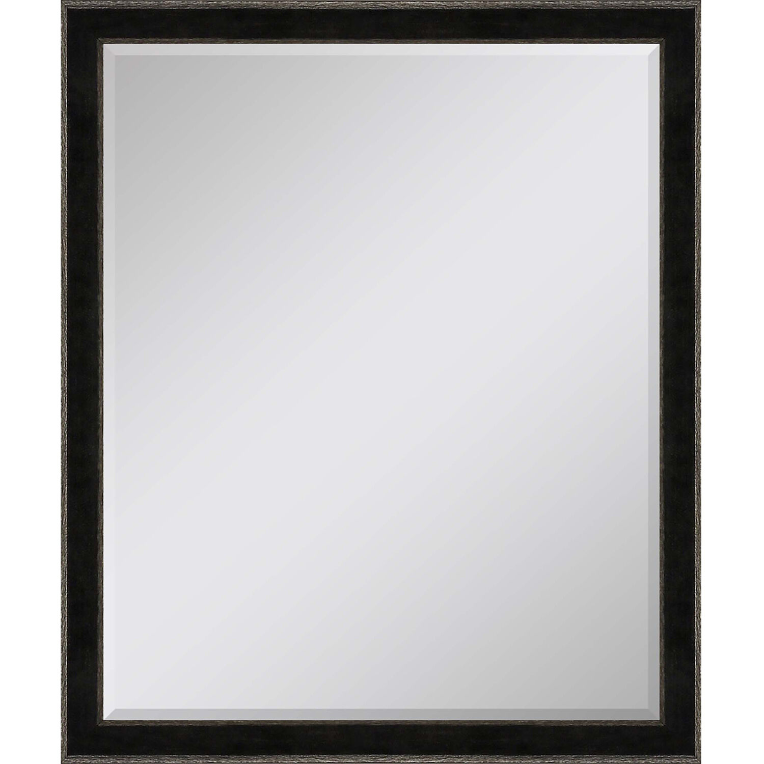 535 Mirror Group 32 X 26 inch Black and Metallic Wall Mirror