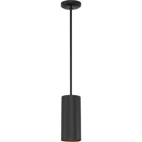 Pilson LED 4.5 inch Matte Black Pendant Ceiling Light