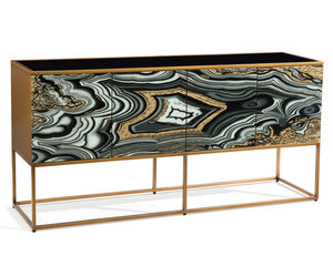 I Dream Of Agate Agate and Aztec Gold Cabinet