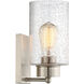 Coastal 1 Light 5 inch Brushed Nickel Wall Sconce Wall Light