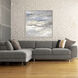 Waterside Neutral and Gray and Beige and Blue Framed Art