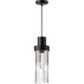 Alora Mood Kent 1 Light 5 inch Matte Black Pendant Ceiling Light