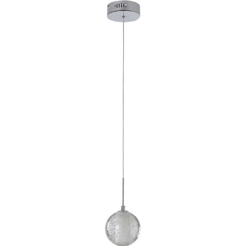 Canada 1 Light 4 inch Chrome Single Pendant Lighting Ceiling Light