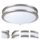 Cf32 Series LED 12 inch Brushed Nickel Flush Mount Ceiling Light