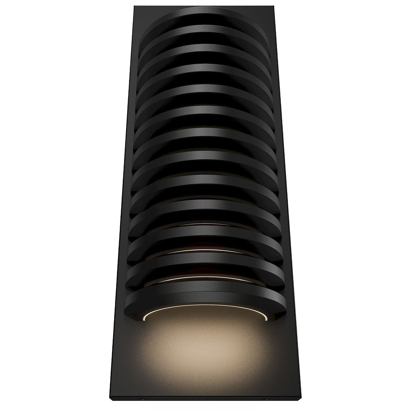 Loome LED 16 inch Black Outdoor Wall Light, dweLED