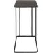 Cavern 24 X 17.9 inch Iron Frame and Bluestone Accent Table