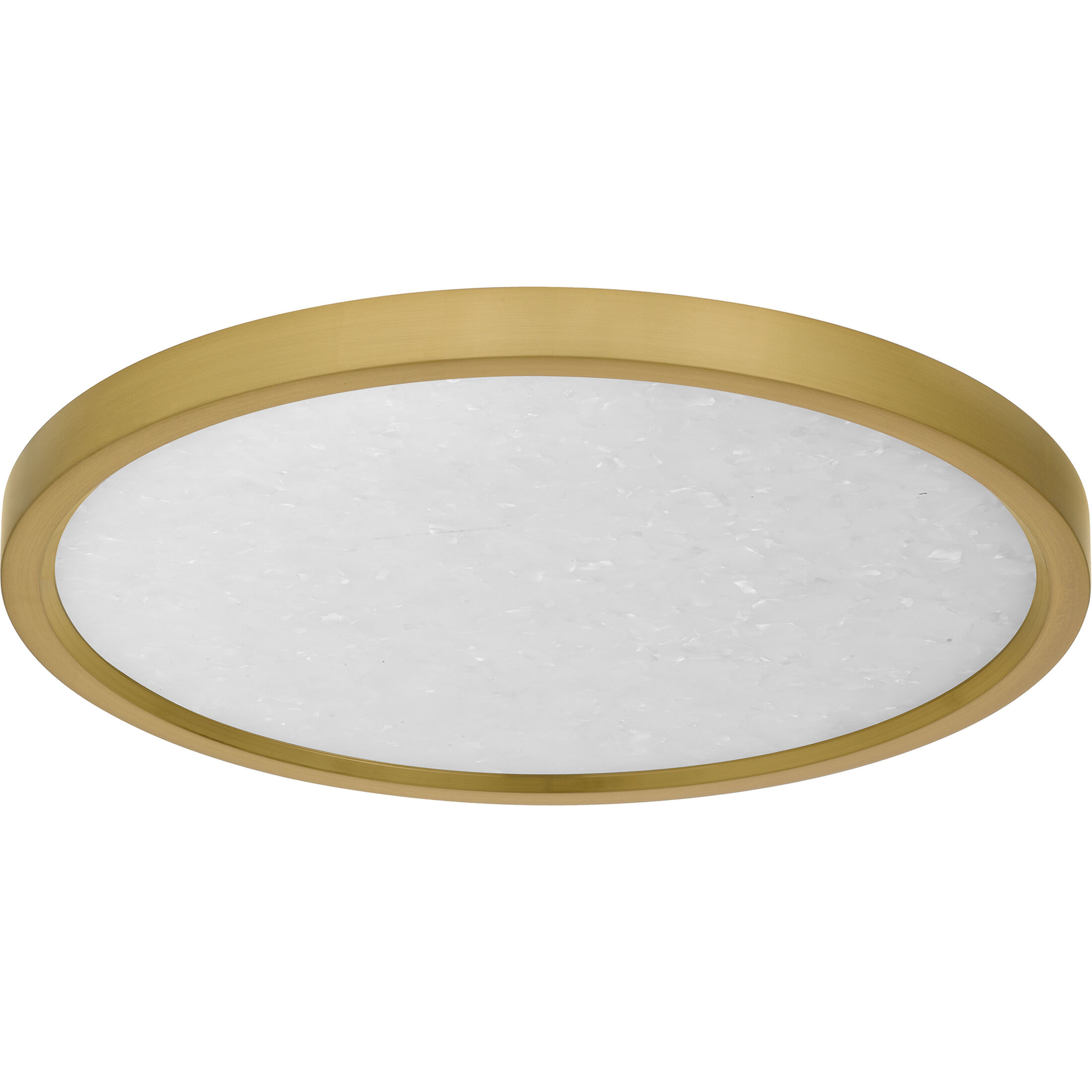 Outskirts LED 15 inch Brushed Gold Flush Mount Ceiling Light, Medium