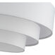 Manorwood 4 Light 21 inch Bronze Semi-Flush Ceiling Light