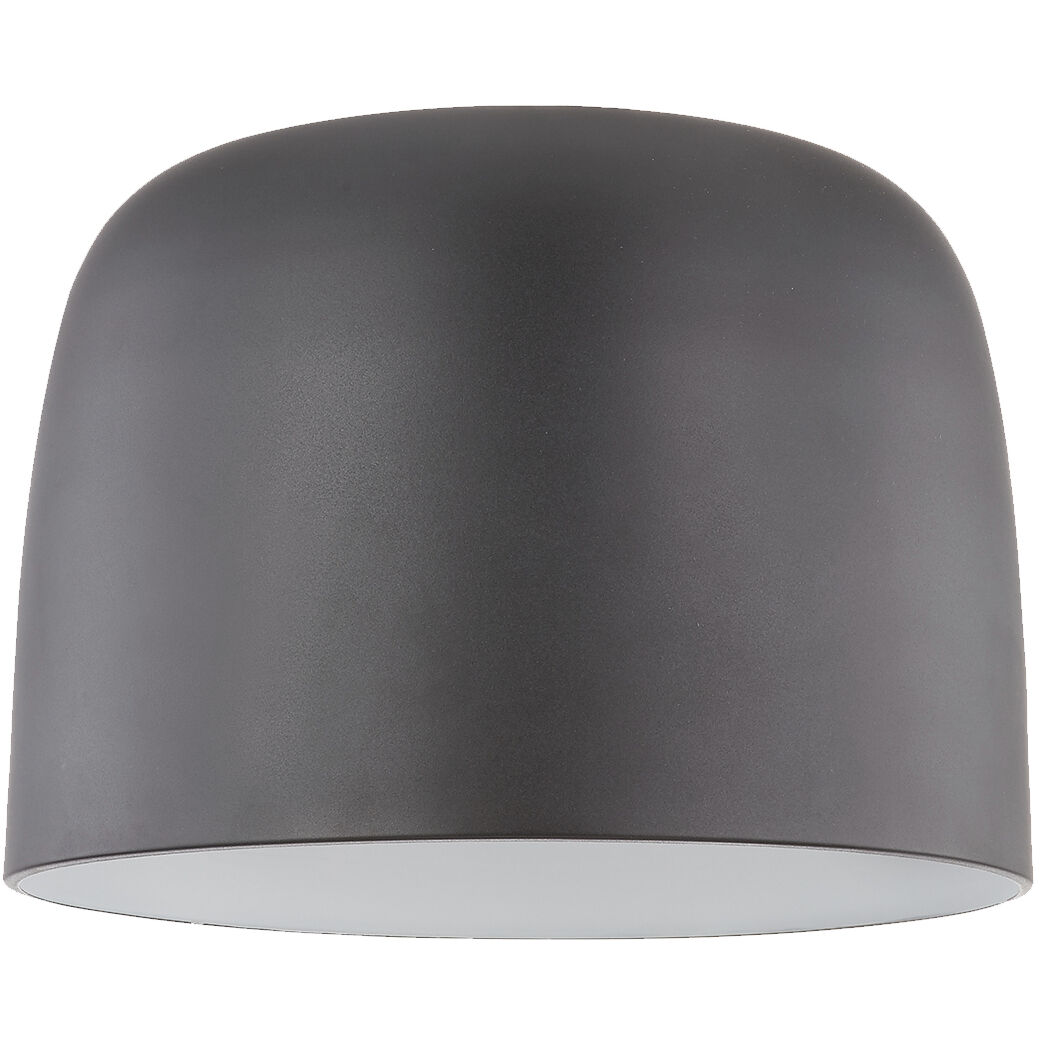Cayne LED 12.13 inch Black/White Flush Mount Ceiling Light