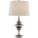 Cressida 32 inch 150 watt Black Nickel Table Lamp Portable Light