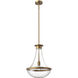Alora Mood Marcel 1 Light 10.13 inch Aged Gold Pendant Ceiling Light