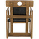 Buraco Clear coat Gloss Arm Chair