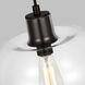 TOB by Thomas O'Brien Mela 1 Light 12.38 inch Aged Iron Pendant Ceiling Light