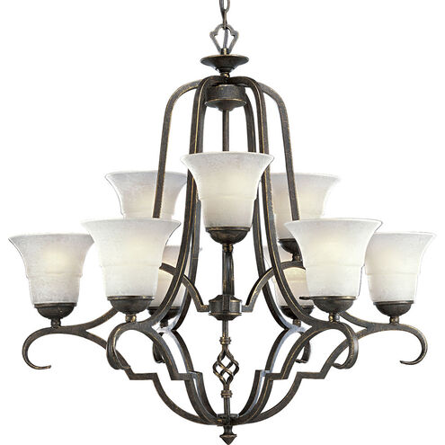 Melbourne 9 Light 31 inch Espresso Chandelier Ceiling Light