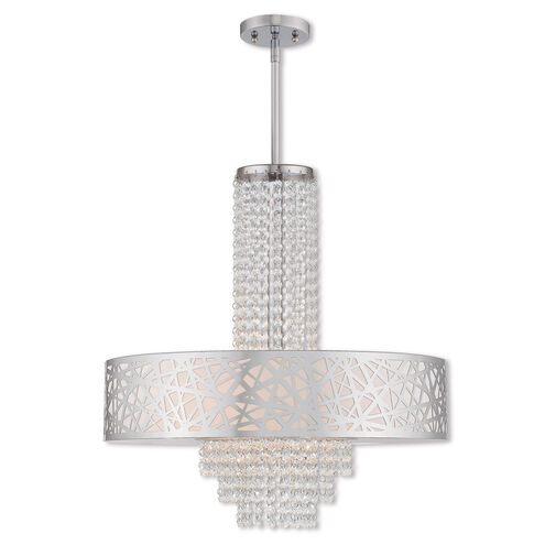 Allendale 5 Light 22 inch Polished Chrome Pendant Chandelier Ceiling Light