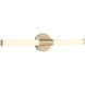 Connor LED 24 inch Brass Vanity Light Wall Light