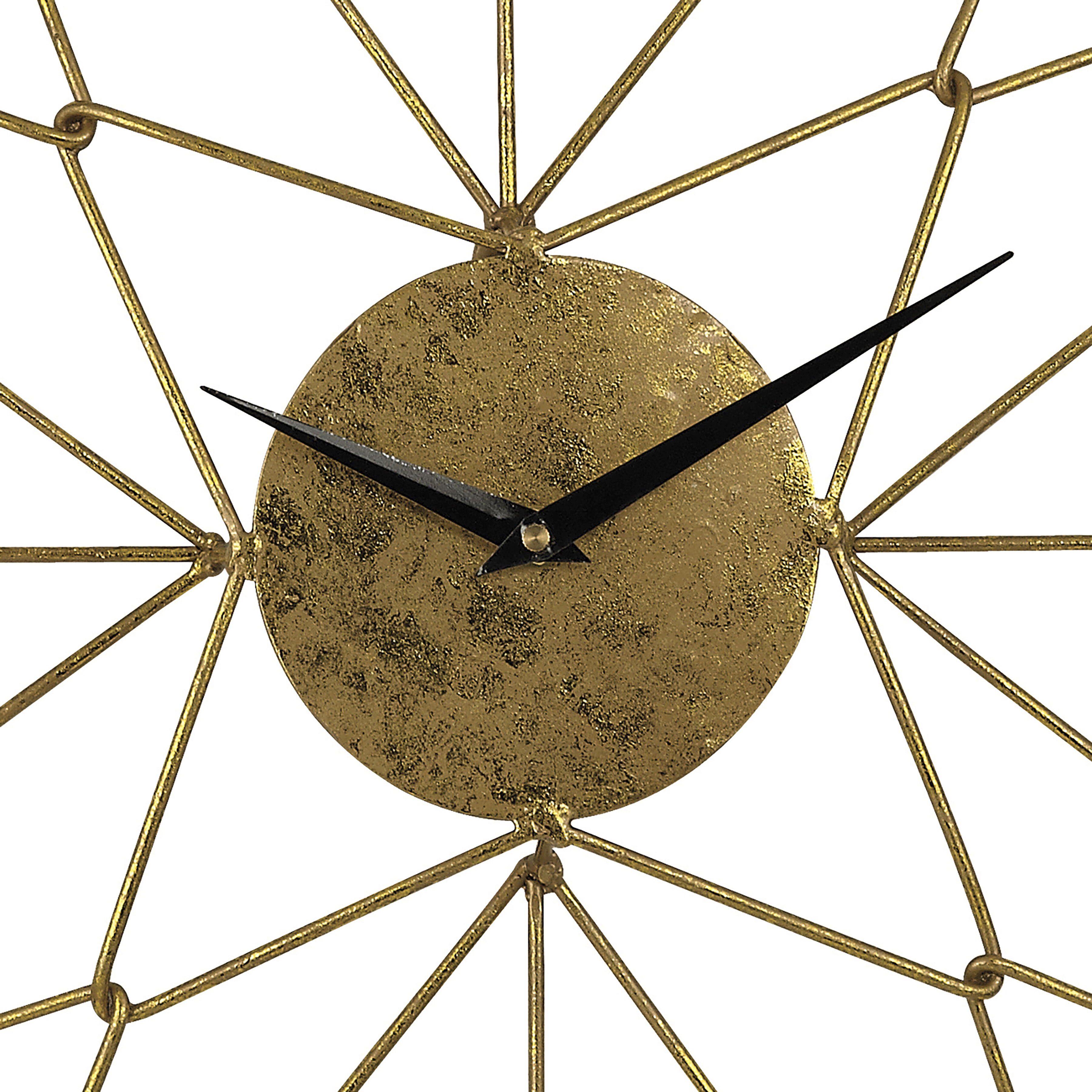Angular Wirework 24 X 24 inch Wall Clock