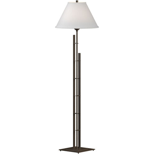 Metra Double 57.2 inch 150 watt Bronze Floor Lamp Portable Light in Natural Anna