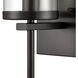 Oakland 1 Light 6 inch Black Vanity Light Wall Light