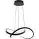 Vornado LED 18 inch Black Pendant Ceiling Light, dweLED