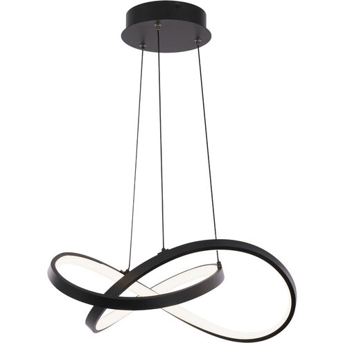 Vornado LED 18 inch Black Pendant Ceiling Light, dweLED
