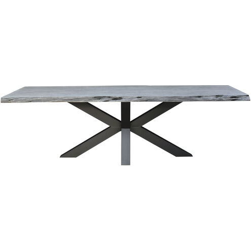 Edge 84 X 40 inch Grey Dining Table, Small