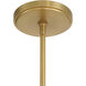 Coronelle 9 Light 26 inch Legacy Brass Pendant Ceiling Light