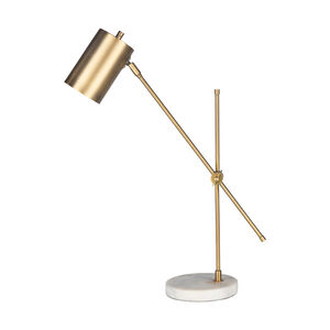 Ira 24 inch 40 watt Brass Table Lamp Portable Light