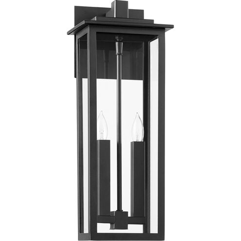 Westerly 2 Light 20 inch Noir Outdoor Wall Mount