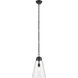 Marsailli 1 Light Black Pendant Ceiling Light, Medium