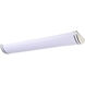 Glamour LED 12 inch Brushed Nickel Linear Flush Ceiling Light