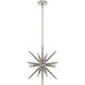 Jupiter Star 12 Light 19 inch Brushed Nickel Pendant Ceiling Light