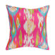 Liberty 18 X 18 inch Bright Pink/Khaki/Light Gray/Bright Orange/Lime Pillow Cover, Square