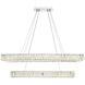 Kinsley 1 Light 41.5 inch Polished Chrome Chandelier Ceiling Light