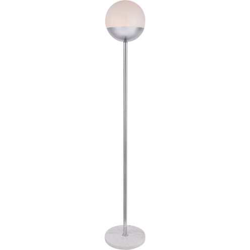 Oyster Bay 62 inch 40 watt Chrome Floor Lamp Portable Light