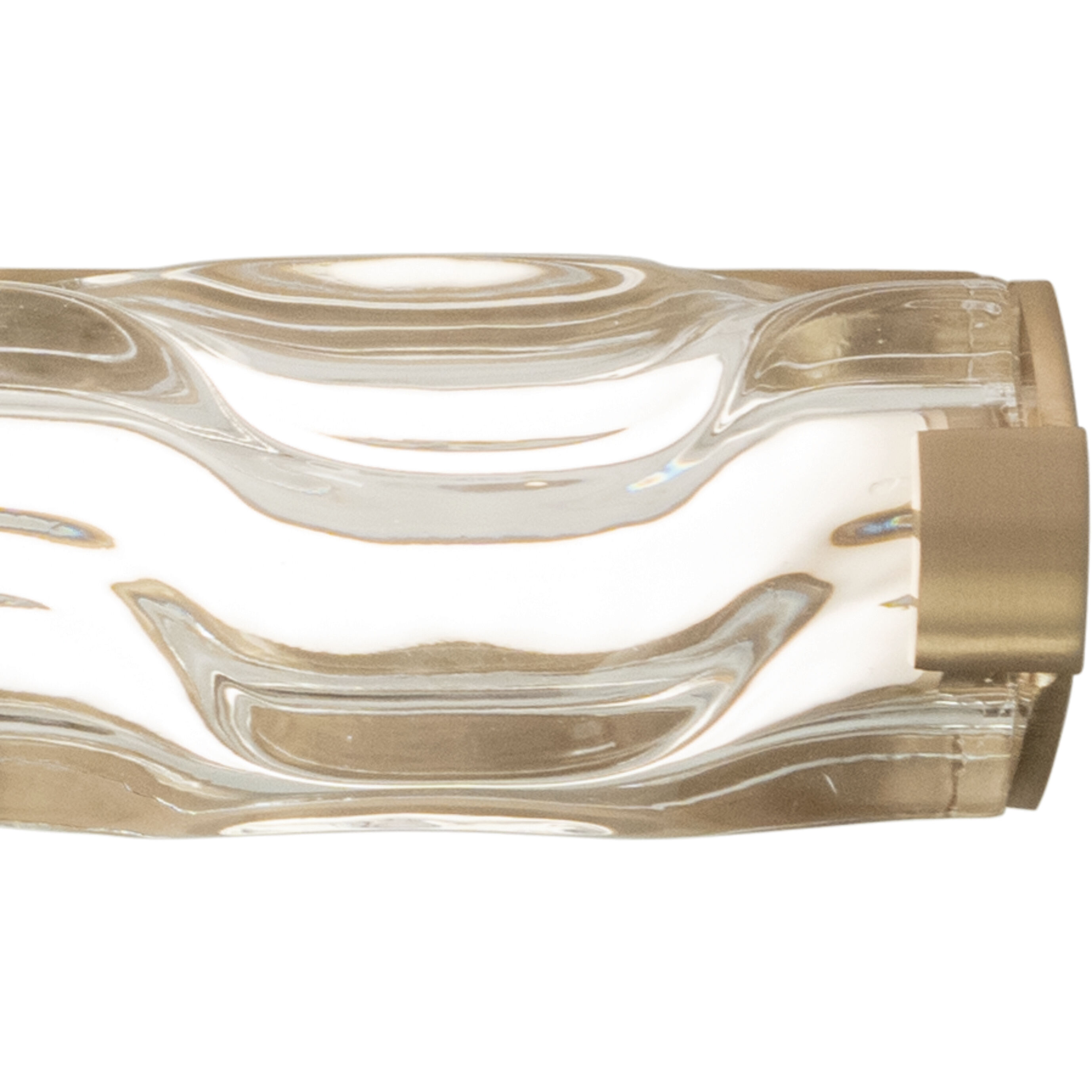 Marseille LED 24 inch Natural Brass Bathroom Light Wall Light