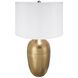Anita 25.7 inch 40.00 watt Gold/White Table Lamp Portable Light