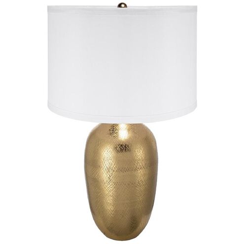 Anita 25.7 inch 40.00 watt Gold/White Table Lamp Portable Light