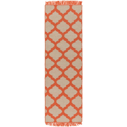 Lagoon 36 X 24 inch Burnt Orange, Khaki Rug