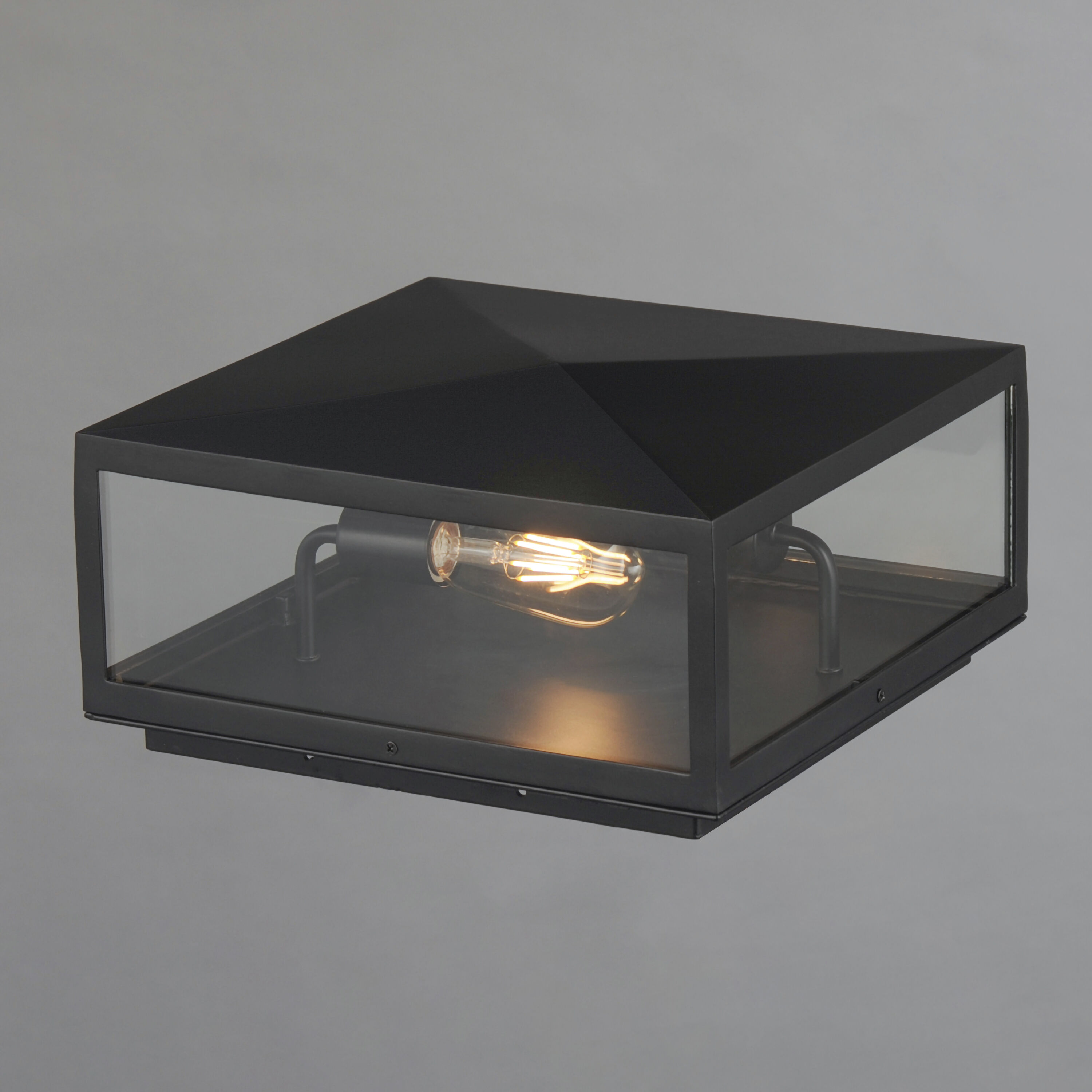 Catalina 6.25 inch 60 watt Dark Bronze Outdoor Deck Lantern