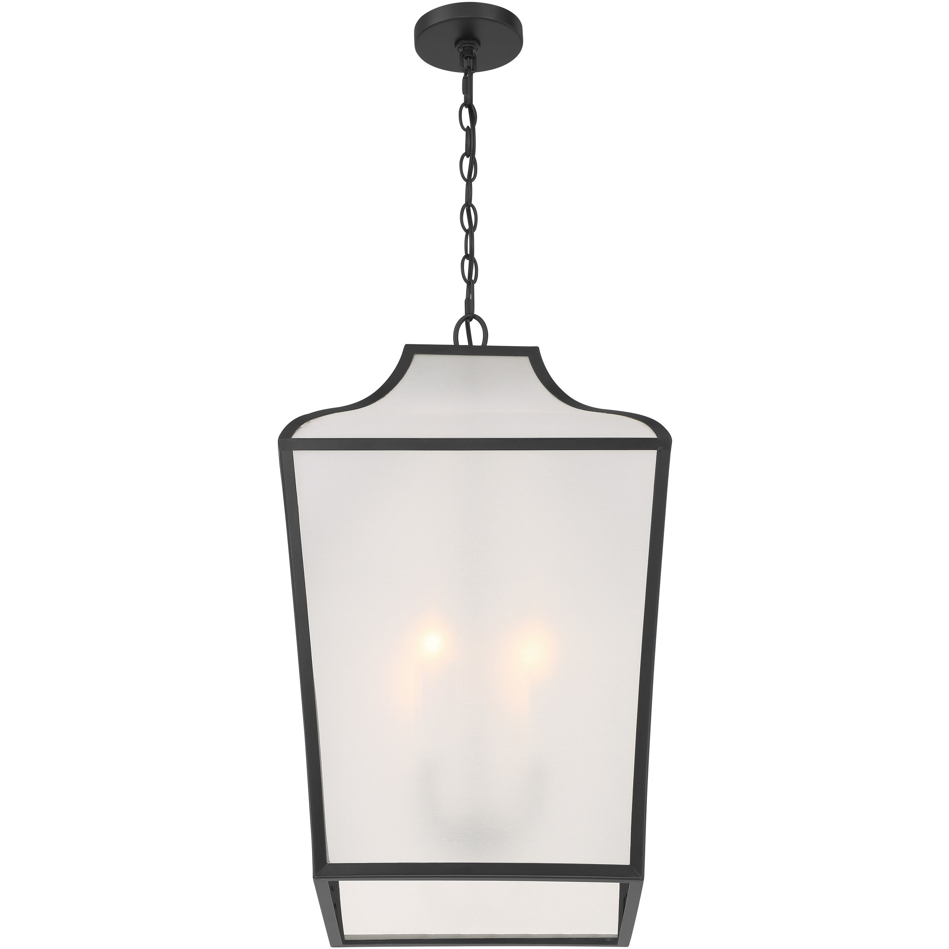 Velena 4 Light 16 inch Dark Matte Black Pendant Ceiling Light