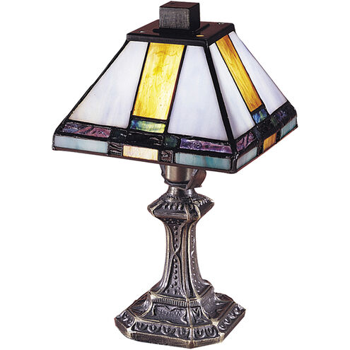 Evelyn 11 inch 60.00 watt Antique Brass Table Lamp Portable Light