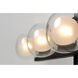 Pod LED 22 inch Black Bath Vanity Wall Light